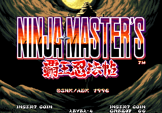 Ninja Master's - haoh-ninpo-cho